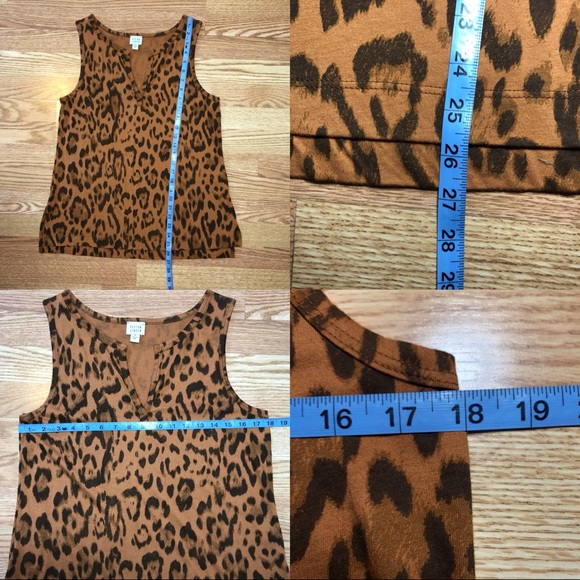 Peyton Jensen Evereve Cheetah Print Tank Top - Picture 9 of 9